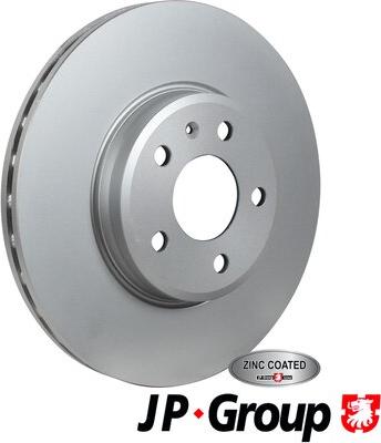 JP Group 1163113800 - Brake Disc car-mod.net