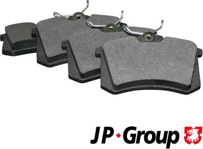 JP Group 1163705310 - Brake Pad Set, disc brake car-mod.net