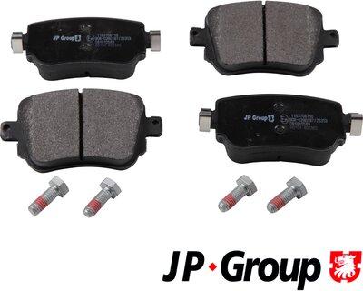 JP Group 1163708710 - Brake Pad Set, disc brake car-mod.net