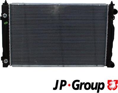 JP Group 1114204600 - Radiator, engine cooling car-mod.net