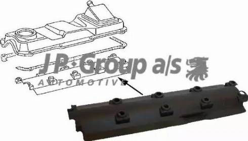 JP Group 1112001400 - Oil Baffle, crankshaft car-mod.net