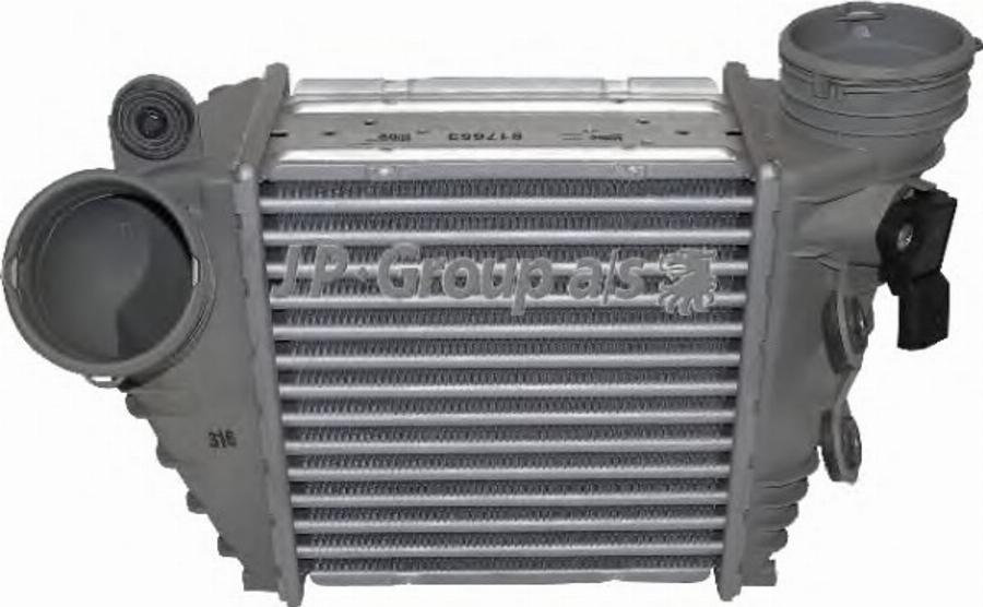JP Group 1117500400 - Intercooler, charger car-mod.net