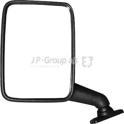 JP Group 1189100370 - Outside Mirror car-mod.net