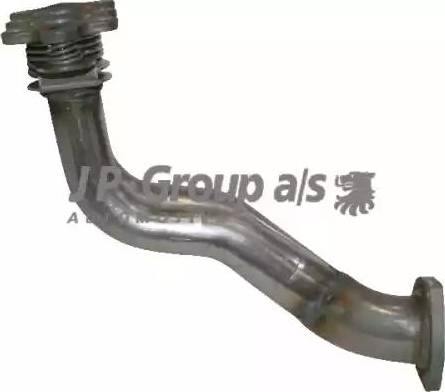 JP Group 1120208500 - Exhaust Pipe car-mod.net