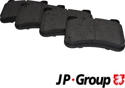 JP Group 1363603710 - Brake Pad Set, disc brake car-mod.net