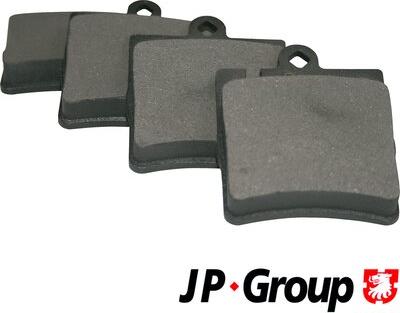 JP Group 1363700610 - Brake Pad Set, disc brake car-mod.net