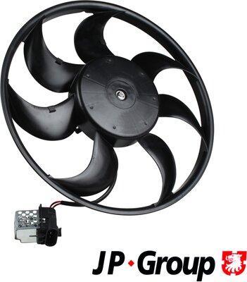 JP Group 1299101000 - Fan, radiator car-mod.net