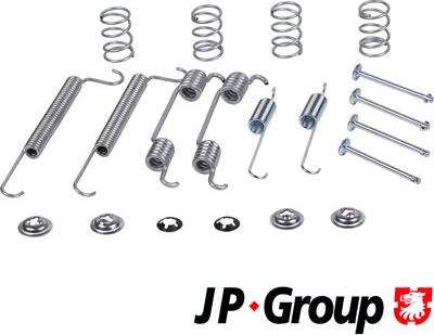JP Group 1263950110 - Accessory Kit, brake shoes car-mod.net