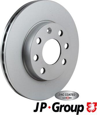 JP Group 1263105400 - Brake Disc car-mod.net