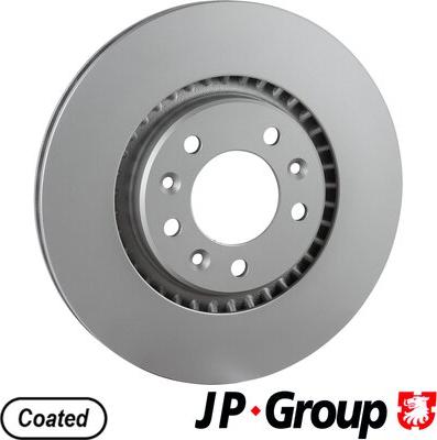 JP Group 1263204800 - Brake Disc car-mod.net