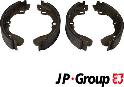 JP Group 3663900610 - Drum Brake Shoe Set car-mod.net