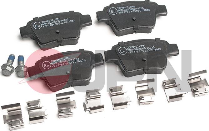 JPN 20H9102-JPN - Brake Pad Set, disc brake car-mod.net