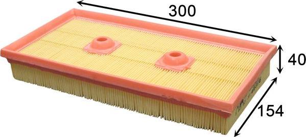 JS Asakashi A0339 - Engine Air Filter car-mod.net