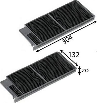 JS Asakashi AC1506CSET - Filter, interior air car-mod.net