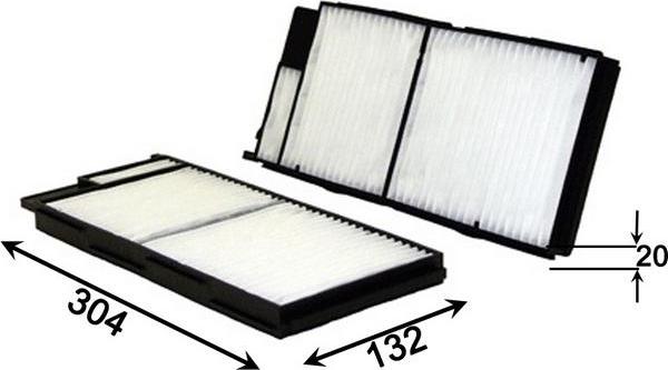 JS Asakashi AC1506SET - Filter, interior air car-mod.net