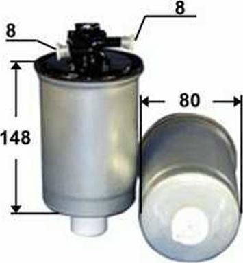 JS Asakashi FS0050 - Fuel filter car-mod.net