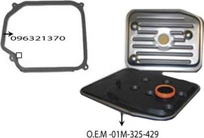 JS Asakashi JT111K4 - Hydraulic Filter, automatic transmission car-mod.net