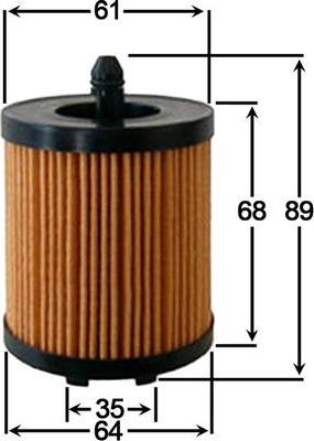 JS Asakashi OE902J - Oil Filter car-mod.net