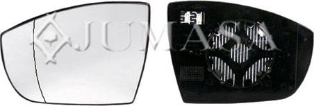 Jumasa 55311558 - Mirror Glass, outside mirror car-mod.net