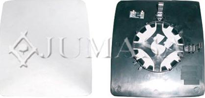 Jumasa 55323074 - Mirror Glass, outside mirror car-mod.net