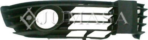 Jumasa 22025560 - Ventilation Grille, bumper car-mod.net