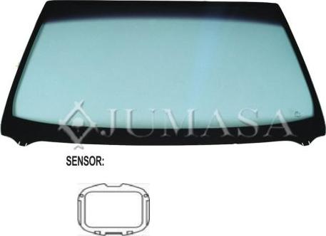Jumasa R3035562 - Windscreen car-mod.net