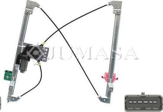 Jumasa ZR ZAO146 R C - Window Regulator car-mod.net