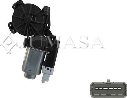 Jumasa ZR ZAO147 L C - Electric Motor, window regulator car-mod.net