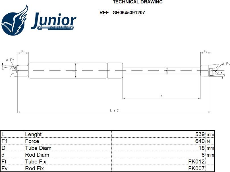 CARRO 426108305 - Gas Spring, boot, cargo area car-mod.net