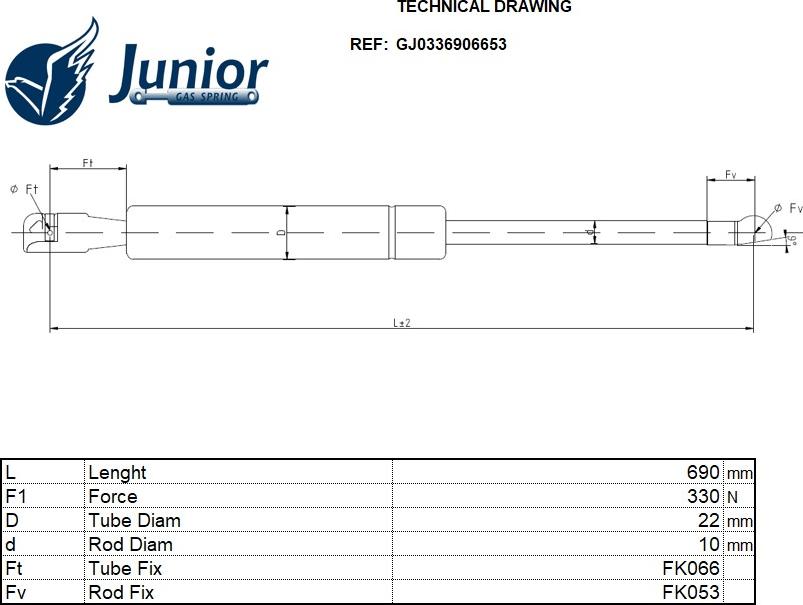 CARRO 889108205 - Gas Spring, boot, cargo area car-mod.net