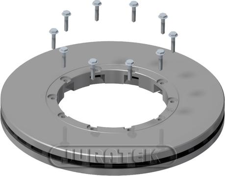 Juratek DAF111D - Brake Disc car-mod.net