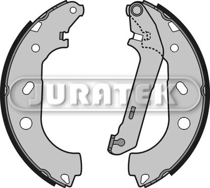 Juratek JBS1013 - Drum Brake Shoe Set car-mod.net