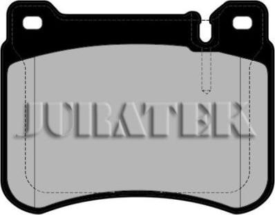 Juratek JCP1907 - Brake Pad Set, disc brake car-mod.net