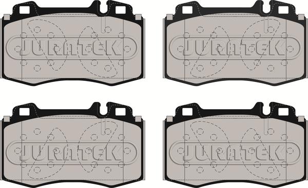 Juratek JCP1426 - Brake Pad Set, disc brake car-mod.net