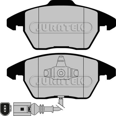 Akebono EUR1107 - Brake Pad Set, disc brake car-mod.net