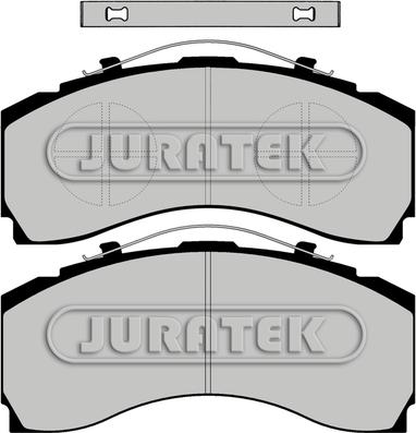 Juratek JCP1004 - Brake Pad Set, disc brake car-mod.net