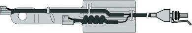 Juratek JCW126 - Warning Contact, brake pad wear car-mod.net