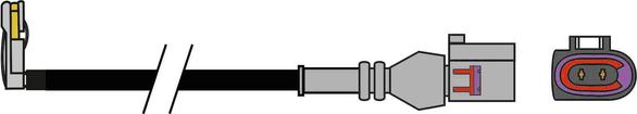 Juratek JCW393 - Warning Contact, brake pad wear car-mod.net