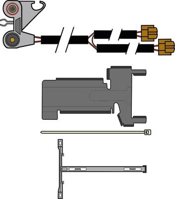Juratek JCW270 - Warning Contact, brake pad wear car-mod.net