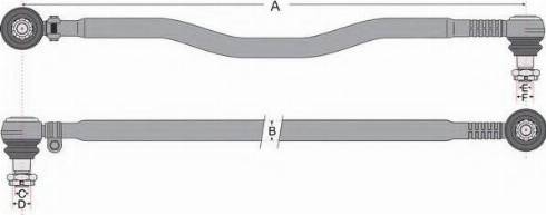 Juratek JSS1194 - Tie Rod car-mod.net