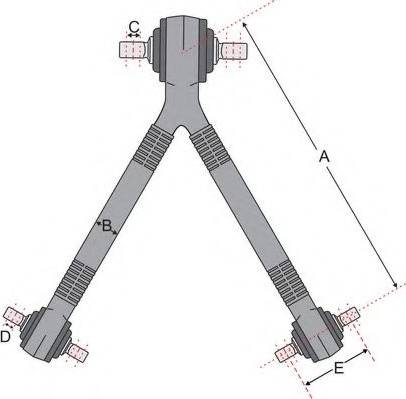 Juratek JSS1234 - Track Control Arm car-mod.net