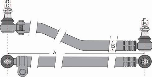 Juratek JSS1716A - Centre Rod Assembly car-mod.net