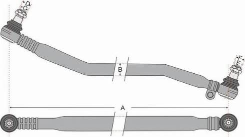 Juratek JSS1733A - Centre Rod Assembly car-mod.net