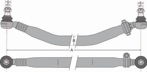 Juratek JSS1722A - Tie Rod car-mod.net