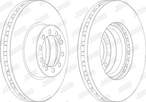 Jurid 569130J - Brake Disc car-mod.net