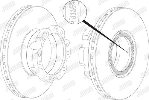 Jurid 569129J - Brake Disc car-mod.net