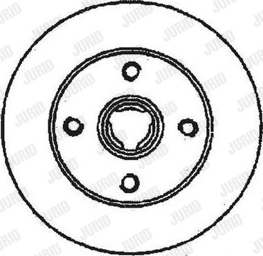 Jurid 561460J - Brake Disc car-mod.net
