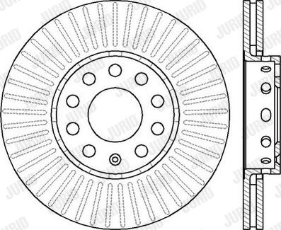 Jurid 561548J - Brake Disc car-mod.net