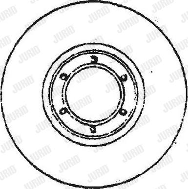 Jurid 561618J - Brake Disc car-mod.net