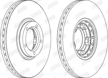 Jurid 561625J - Brake Disc car-mod.net